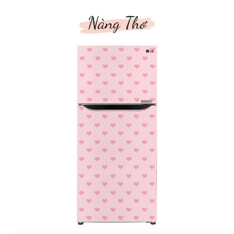 Decal dán tủ lạnh