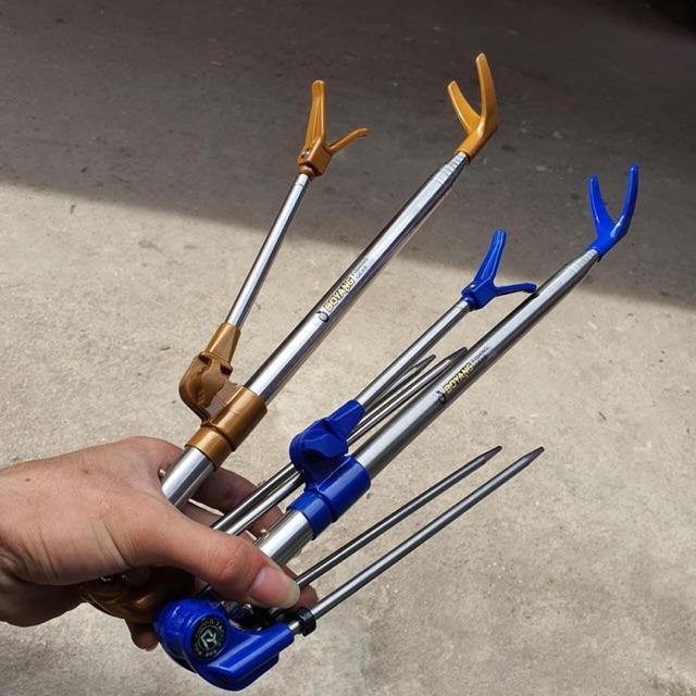 Chống cần câu tay inox Boyang loại đẹp 2 màu