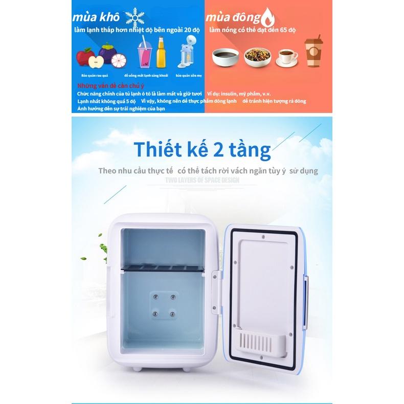 Tủ lạnh MINI đa năng 4L/ 8L dùng trên ô tô HĐ