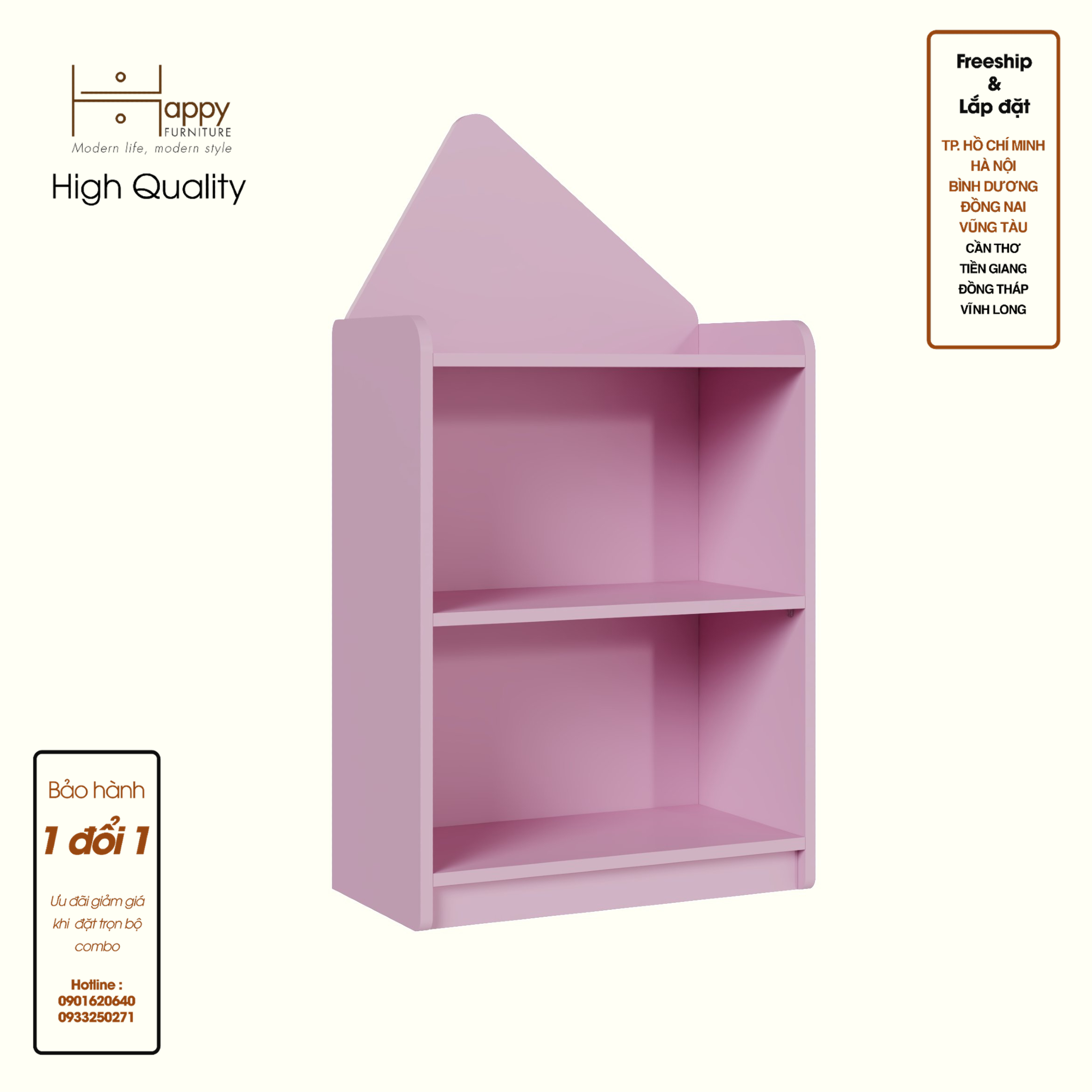 [Happy Home Furniture] KID, Kệ lưu trữ cho trẻ em, 60cm x 32cm x 110cm ( DxRxC), KSA_052