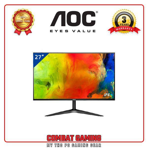 Màn Hình AOC 27B1H 27&quot; IPS Full Viền- Hàng Chính Hãng