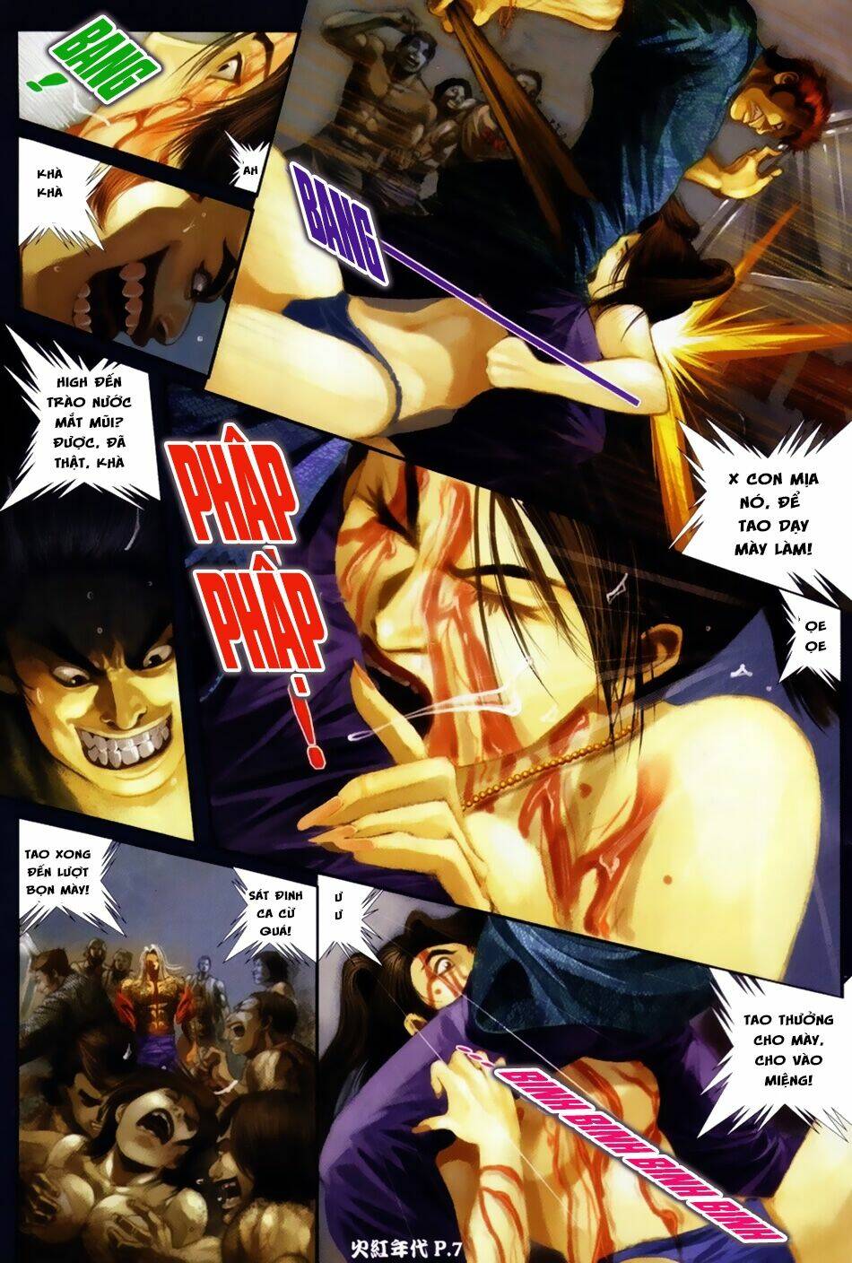 hỏa hồng niên đại hắc cốt đường chapter 55 6