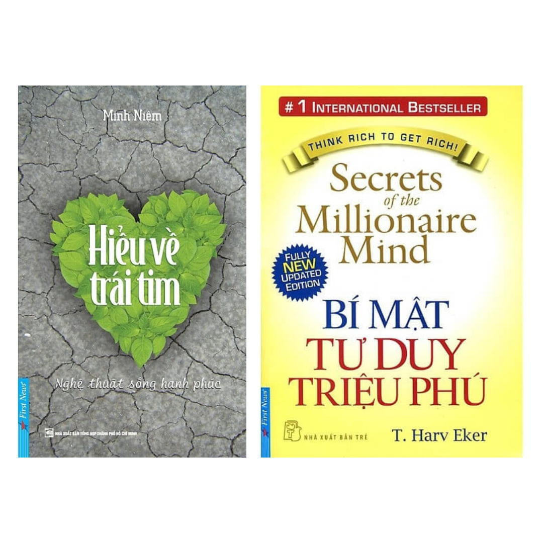 Combo Sách Bán Chạy: Hiểu Về Trái Tim + Bí Mật Tư Duy Triệu Phú