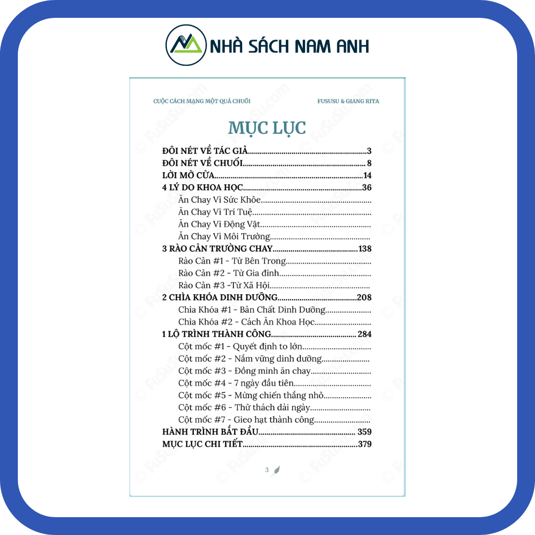 Cuộc Cách Mạng Một Quả Chuối: Bí Quyết Ăn Chay Trường Sướng Giữa Đời Thường Với Plant-based Nutrition - Tác giả Fususu &amp; Giang Rita