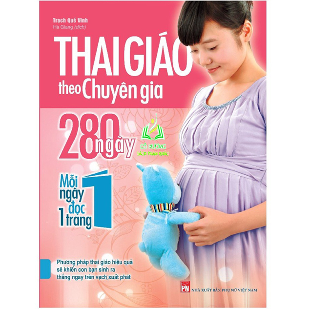 Sách - Thai Giáo Theo Chuyên Gia - 280 Ngày Mỗi Ngày Đọc 1 Trang (Tái Bản) (ML)