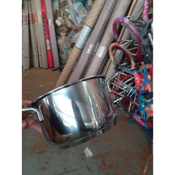 Bộ 4 nồi inox ĐÔNG Á 3 đáy-inox 403 cao cấp sáng bóng dày đẹp