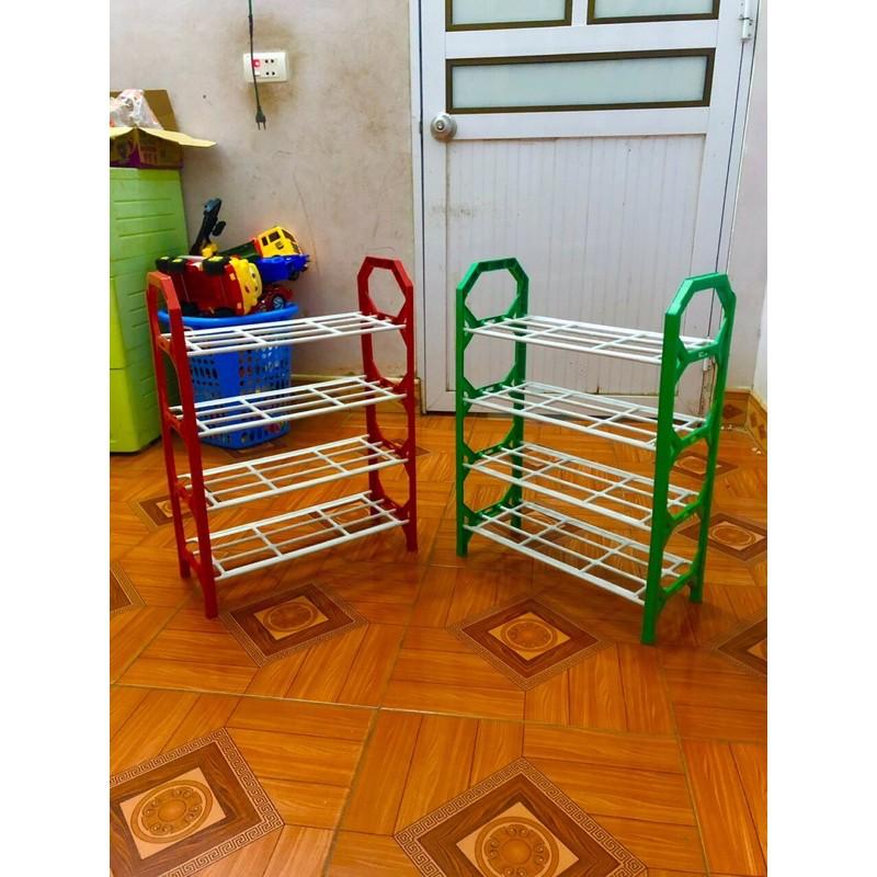 Kệ giày 4 tầng/ kệ để giày dép/kệ đa năng