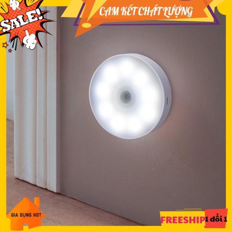 Đèn led cảm ứng tích điện sạc pin tiện lợi, đèn ngủ cảm biến chuyển động thông minh giá rẻ