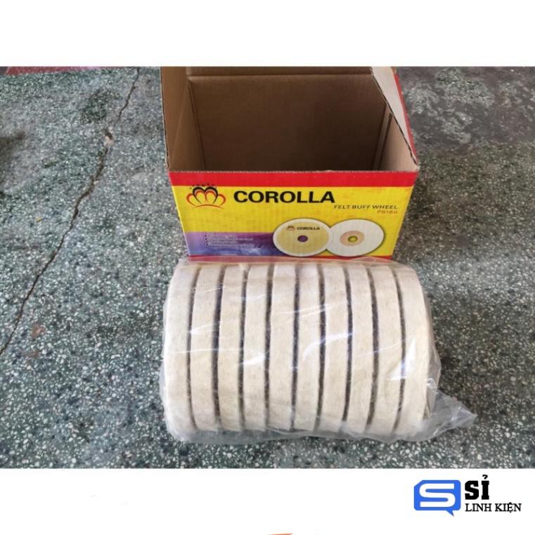 Nỉ đánh bóng kim loại trắng 1 cái