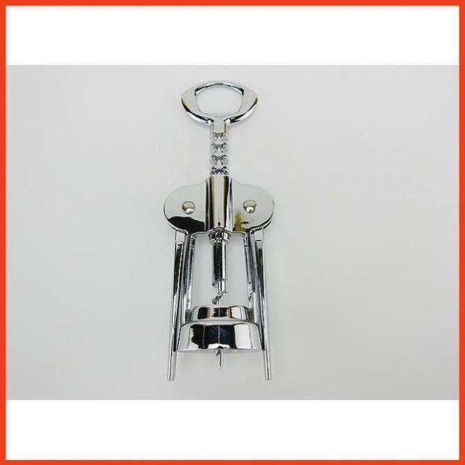Dụng cụ khui vang , chất liệu inox, đầu khui xoắn tiện lợi.