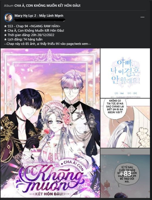 cha à, con không muốn kết hôn đâu chapter 94 1