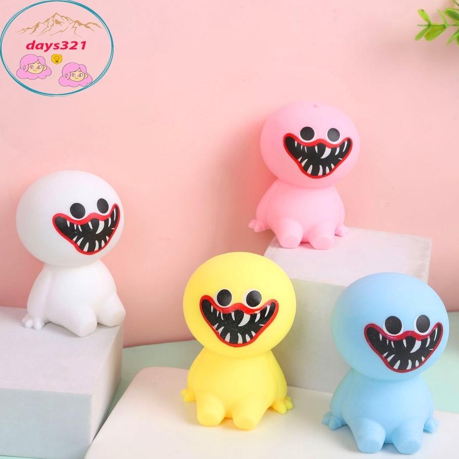 Squishy Mochi hình POPPY trẻ em nhe răng NGỘ NGHĨNH mềm dễ thương chân thực giảm stress co dãn đàn hồi ngộ nghĩnh bóp bó