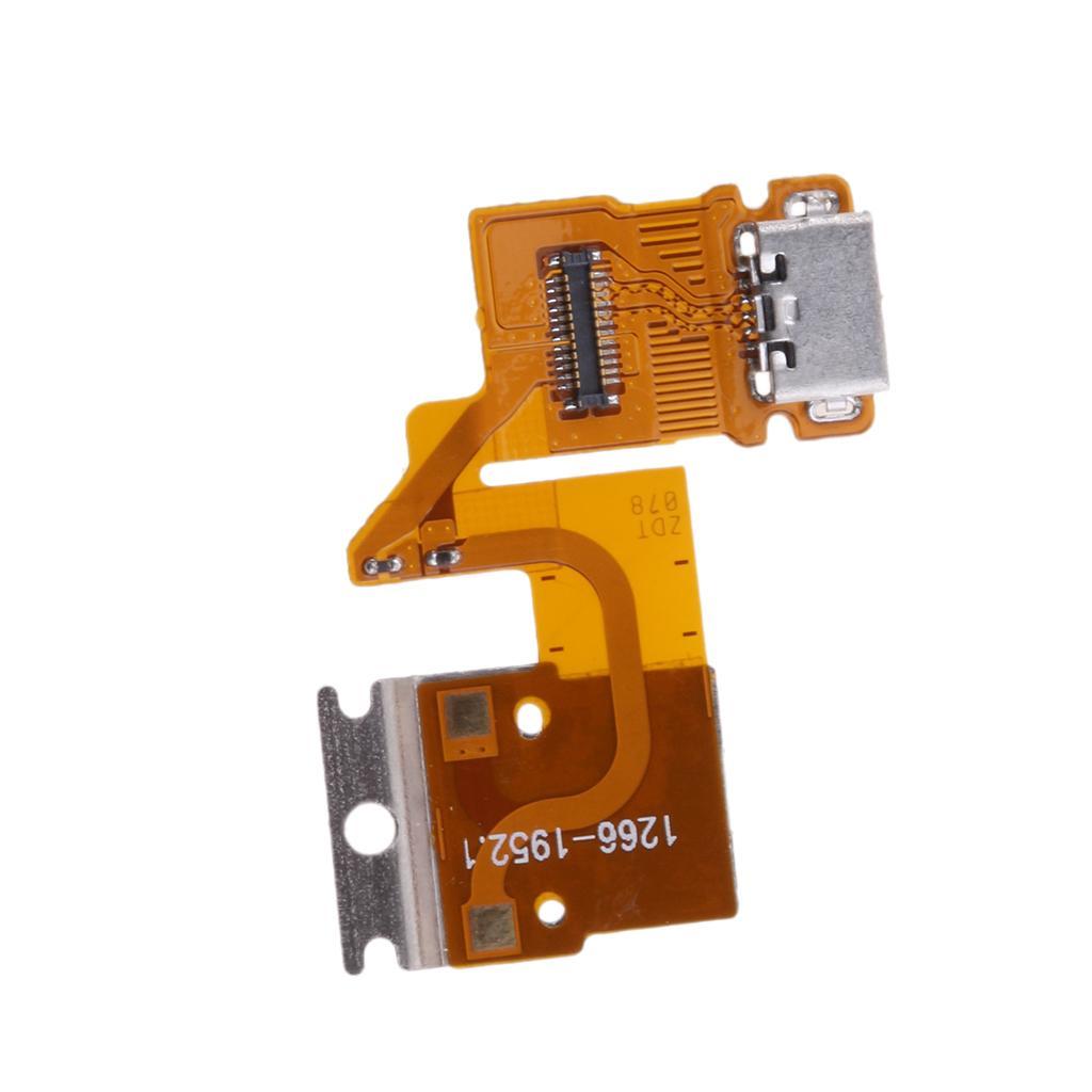 2 X Mobile Flex Cable, USB Charging Port Charger Connector Dock Flex Cable Replacement Part for Sony Xperia Tablet Z 3G SGP341 SGP311 SGP312 SGP321 SGP351