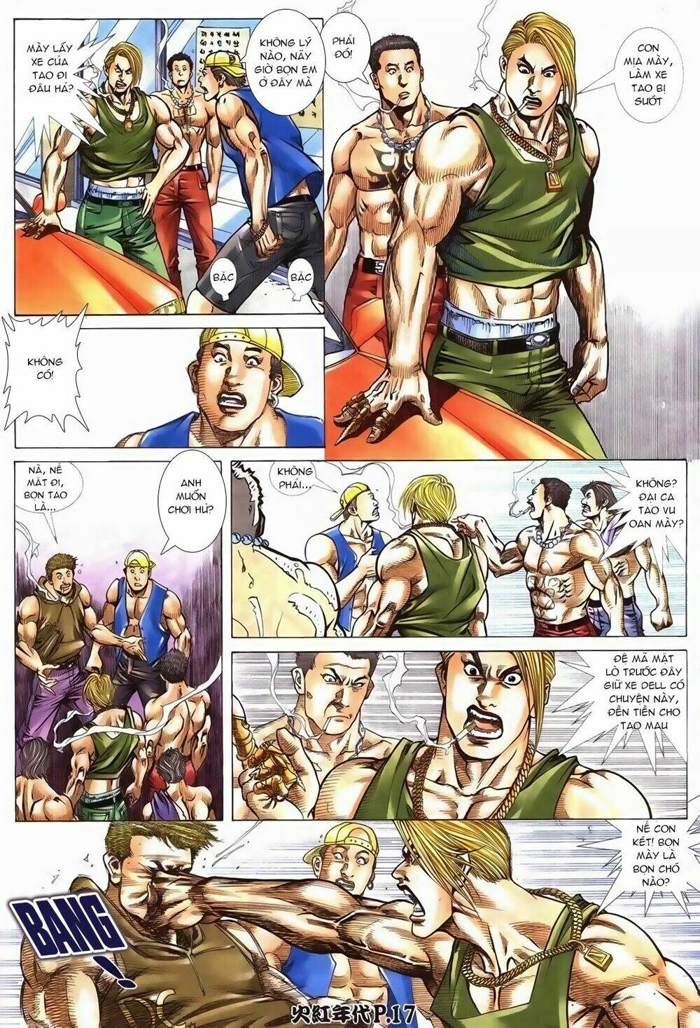 hỏa hồng niên đại hắc cốt đường chapter 99 16