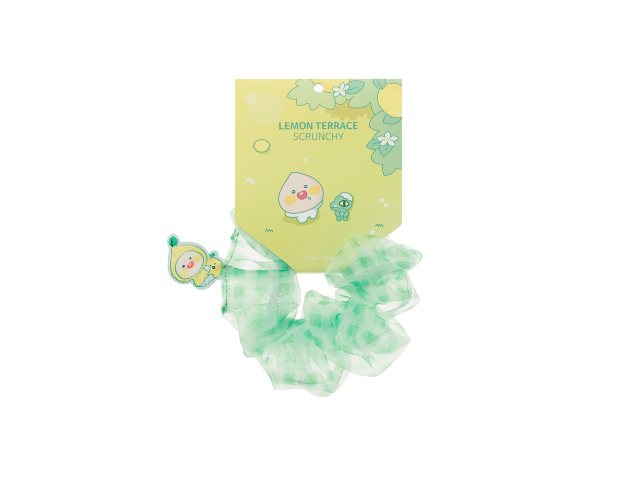 Dây Chun Buộc Tóc Lemon Terrace Apeach Kakao Friends Chính Hãng