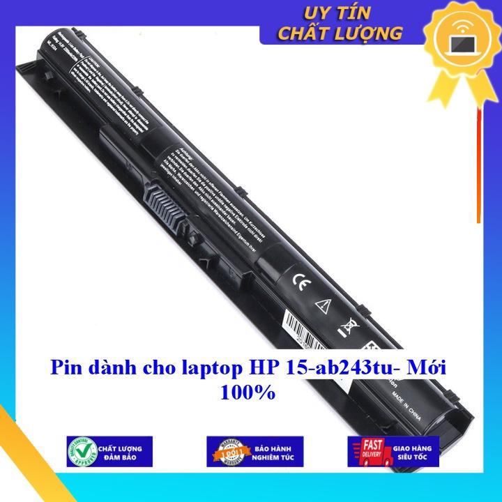 Pin dùng cho laptop HP 15-ab243tu - Hàng Nhập Khẩu  MIBAT559