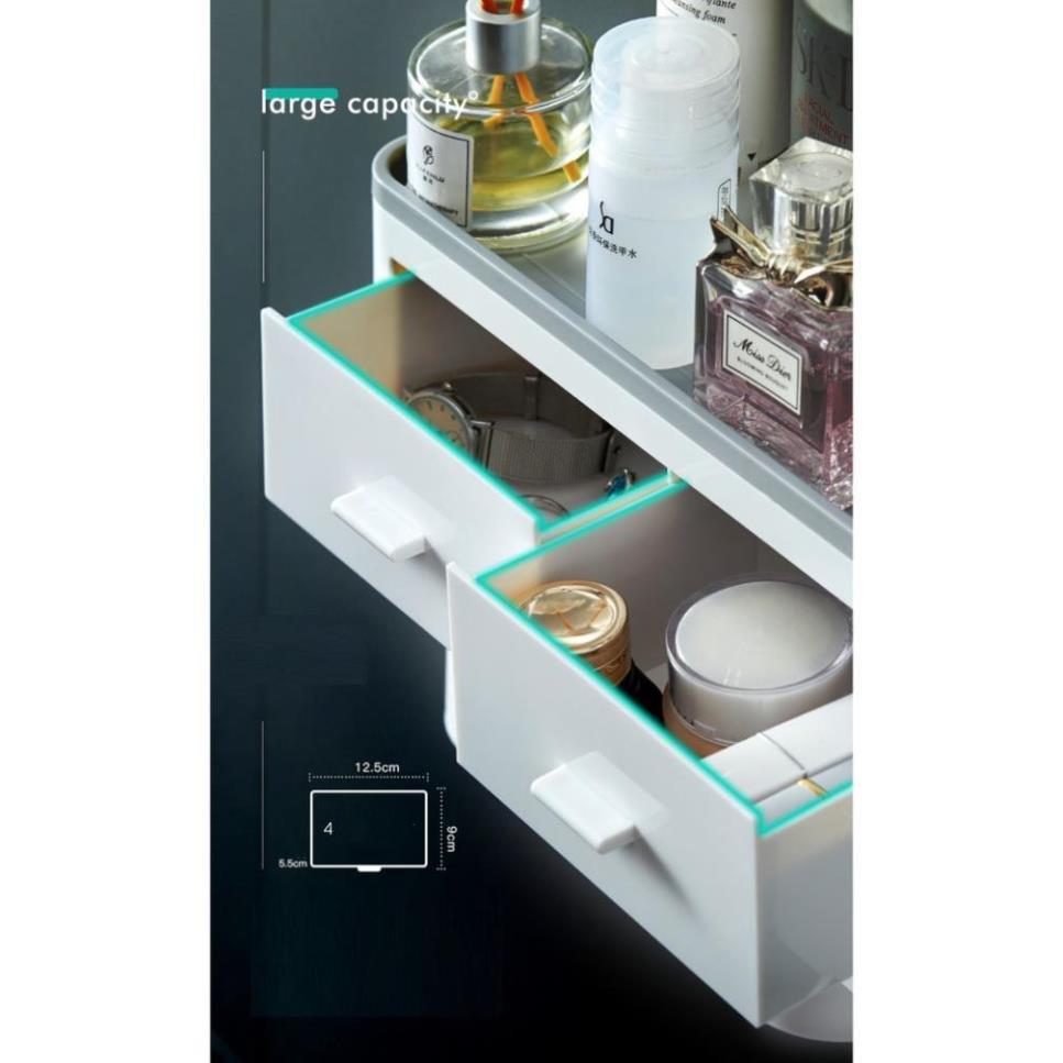 Giá để bàn chải kem đánh răng tặng kèm 4 cốc-Bộ Nhả Kem Đánh Răng Tự Động Thông Minh- Kệ Dán Tường