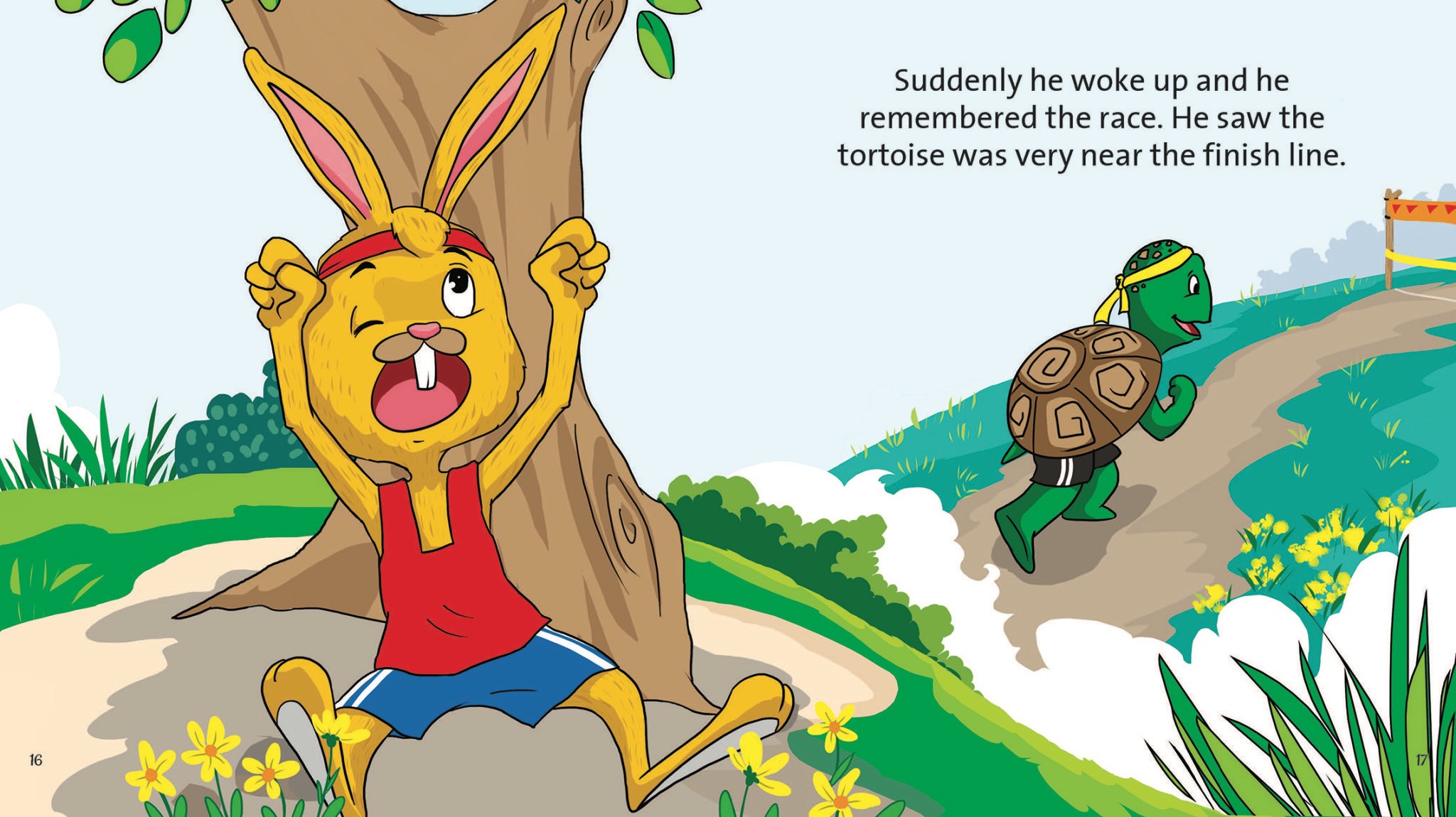 The hare and the tortoise ( Best fables for kids) Truyện tranh đơn ngữ cho thiếu nhi