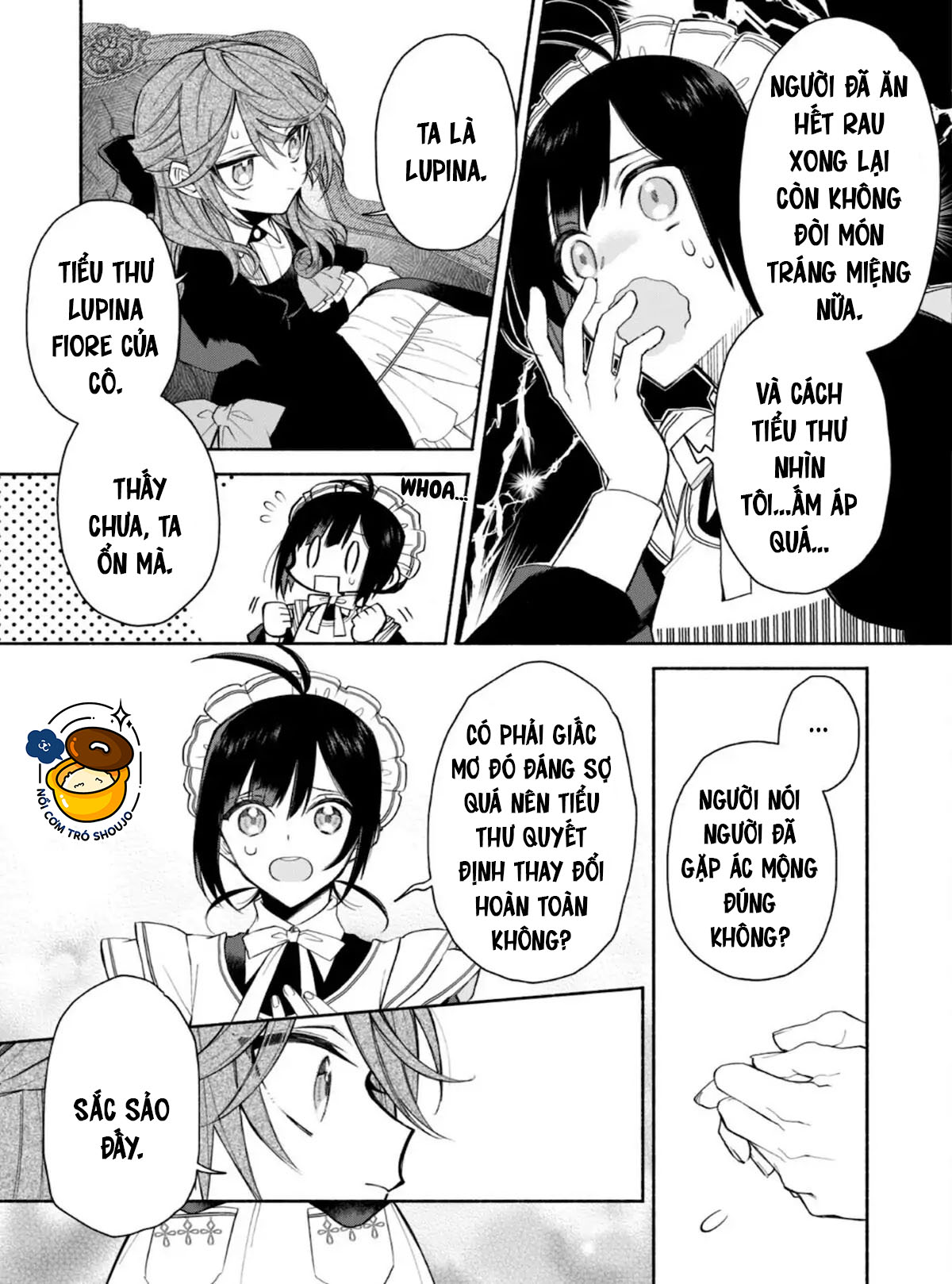 vì đã trở về thân phận ác nữ nên tôi nghĩ mình sẽ chạy trốn khỏi hoàng tử CHƯƠNG 2.1 4