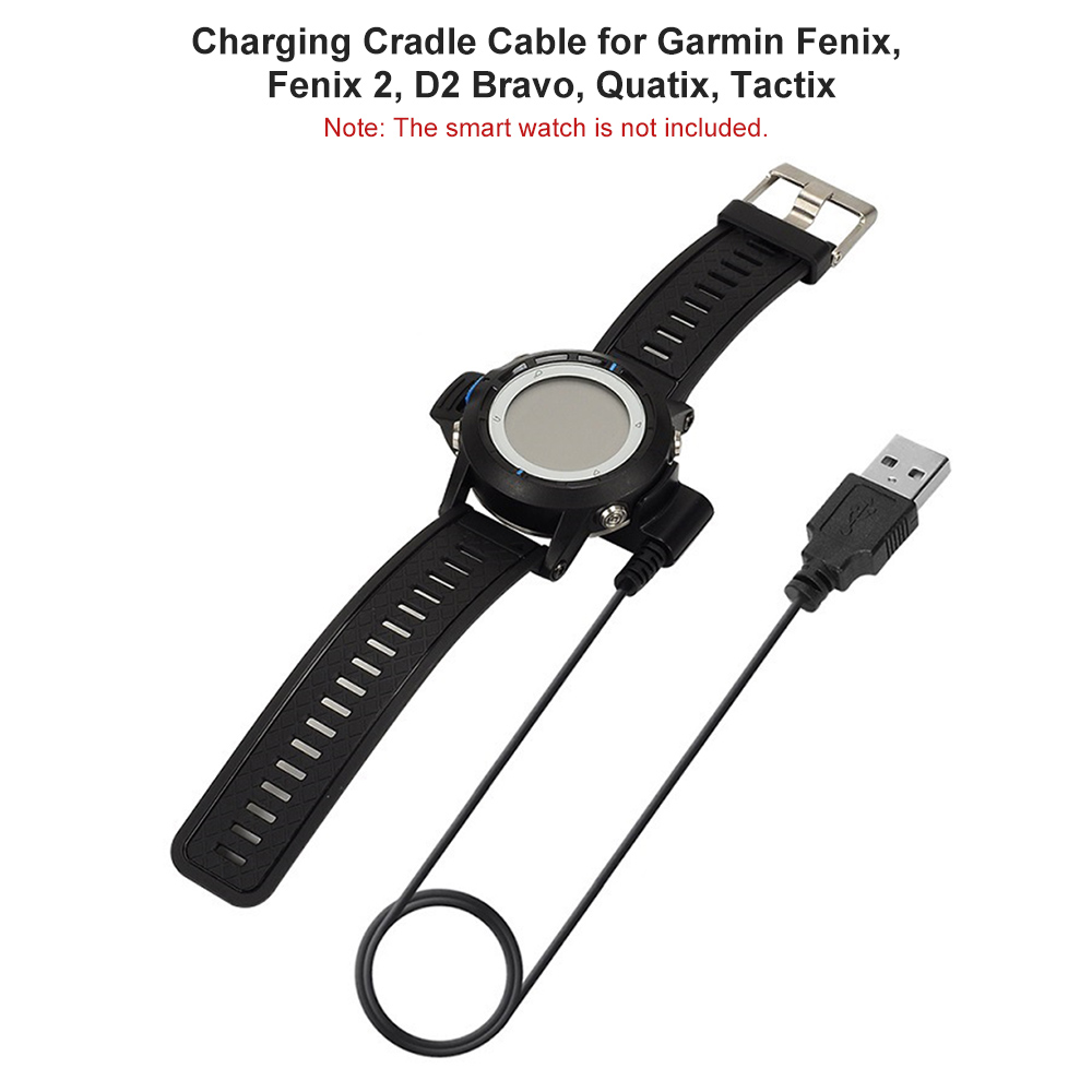 Cáp sạc cho đồng hồ thông minh Fenix Fenix 2 D2 Bravo Quatix Tactix, có thể truyền dữ liệu với USB