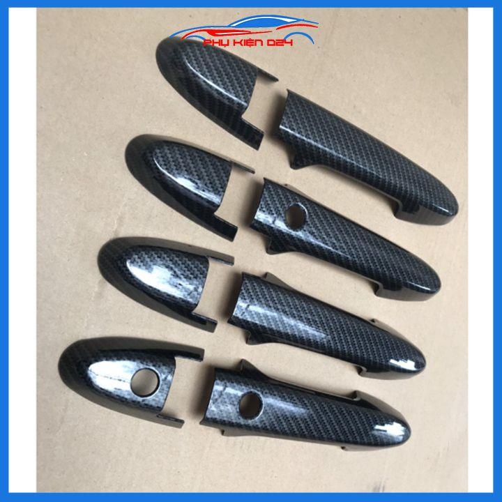 Ốp tay hõm City 2015-2016-2017-2018-2019-2020 vân cacbon, mạ crom chống trầy bảo vệ cửa xe ô tô