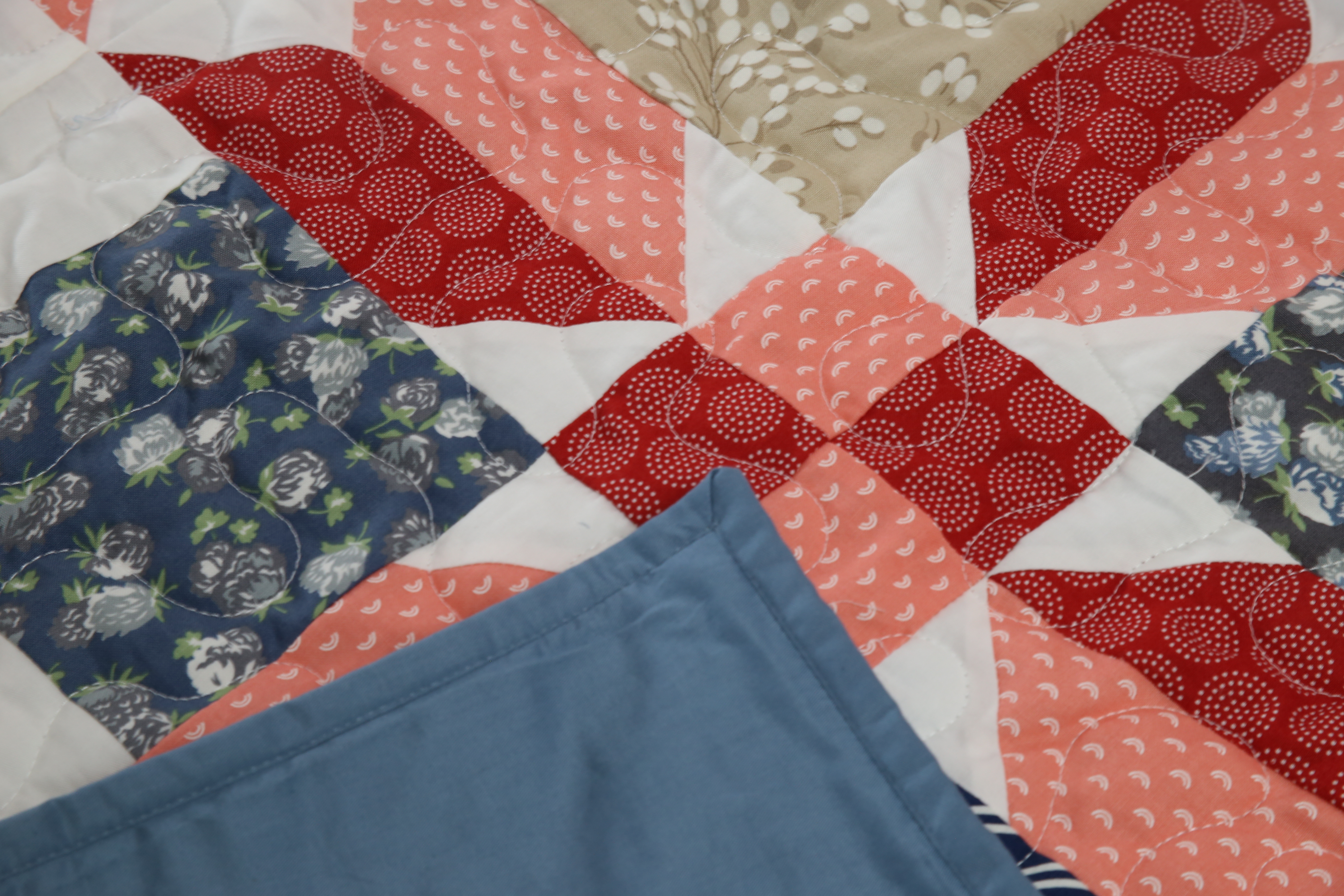 QUILT BLANKET CHĂN COTONE HÀN HOẠ TIẾT GHÉP VẢI COTTON 100% HQ/OEM