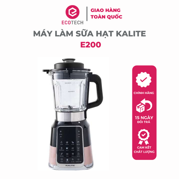 Máy Xay Nấu Sữa Hạt Kalite E200 - Hàng Chính Hãng