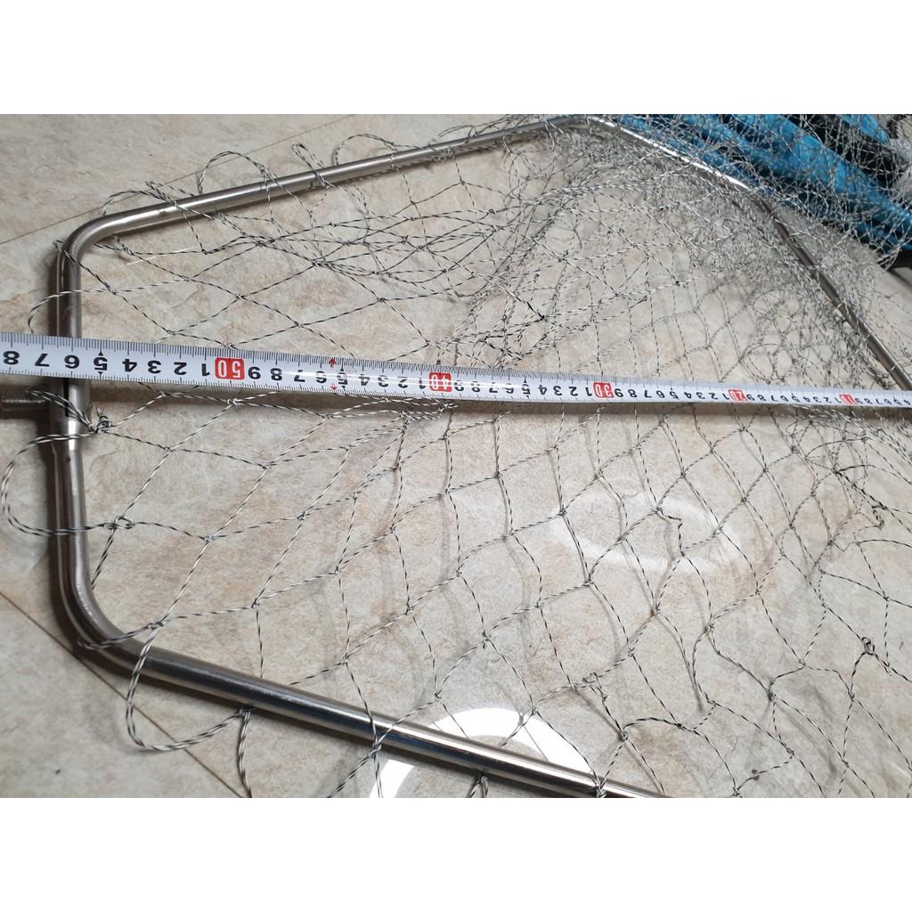Vợt cá cao cấp khung cán inox chất lượng cao, chuyên dùng cho săn hàng.vợt cá inox