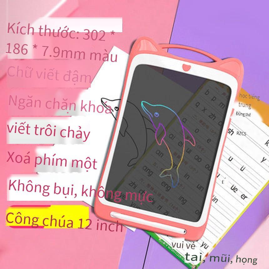 Phong cách mới nhất bảng viết tay LCD trong suốt dành cho trẻ em LCD bảng graffiti điện tử thông minh hoạt hình trong suốt sao chép bảng chữ viết tay