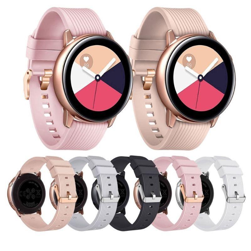 Dây đồng hồ cao su cao dấp dành cho các loại smartwatch có size dây 20mm