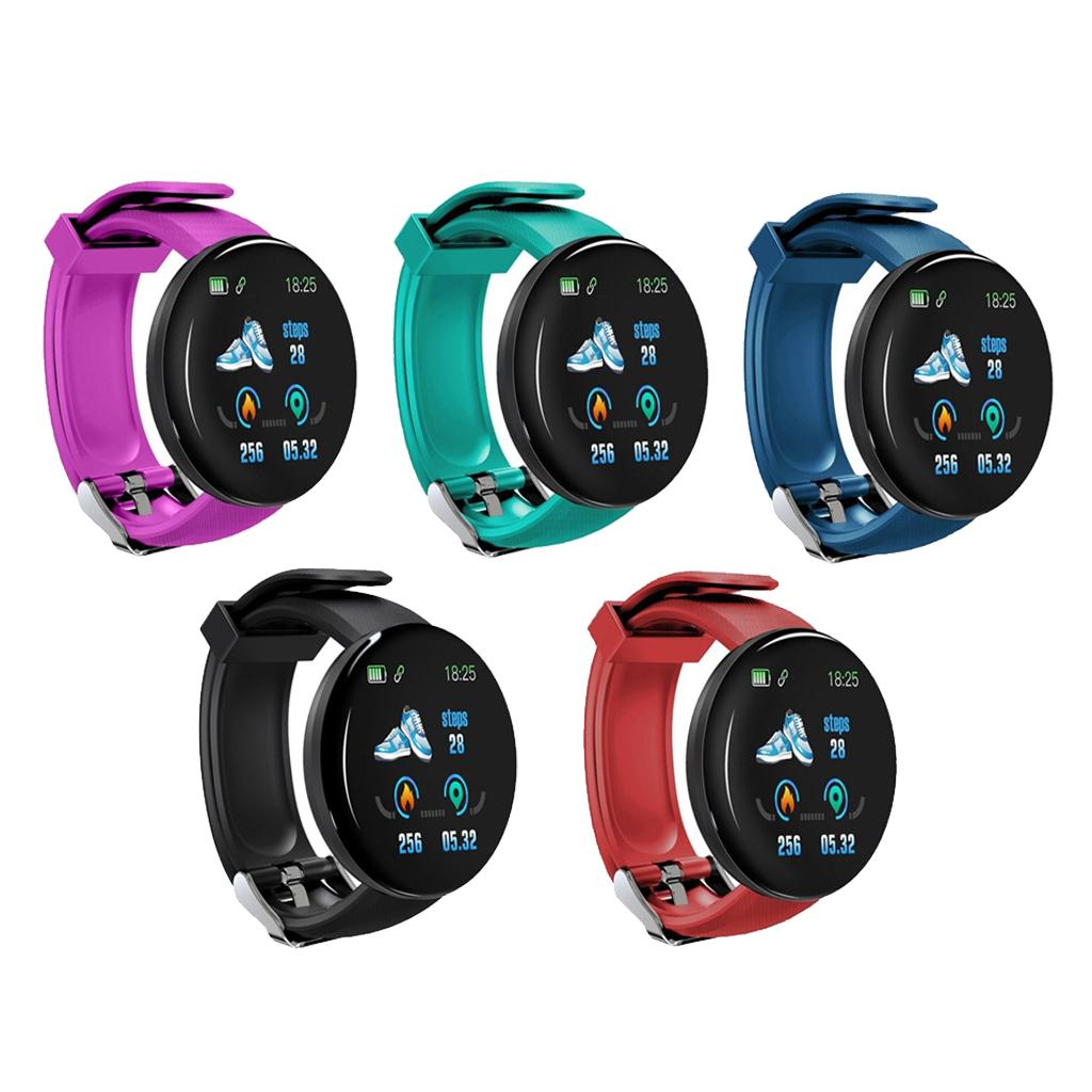 Đồng Hồ đeo Tay Thông Minh Bluetooth D18 Fitness Sport Tracker Không Thấm Nước Unisex