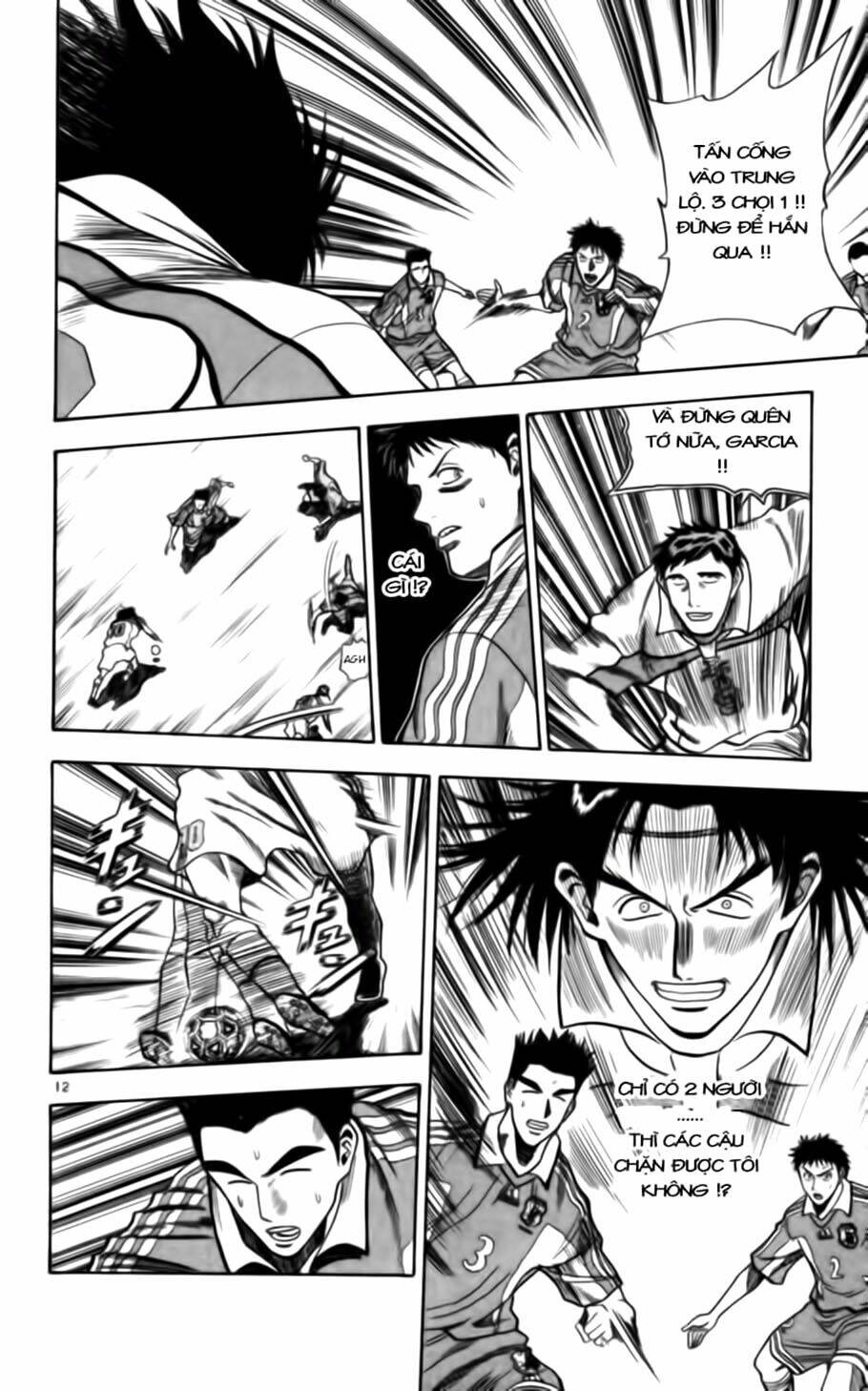 vũ điệu trên sân cỏ - fantasista chapter 62 12