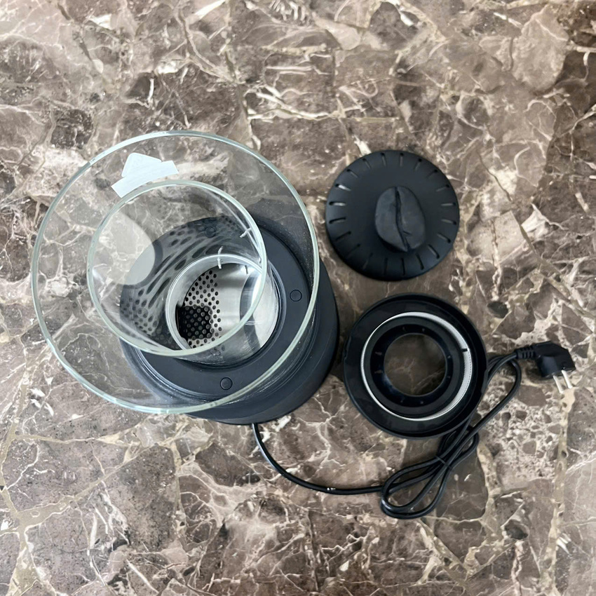 Máy rang hạt cà phê công nghệ gia nhiệt không khí chuyên nghiệp thương hiệu Mỹ Cafemasy SCR-306 - Hàng nhập khẩu