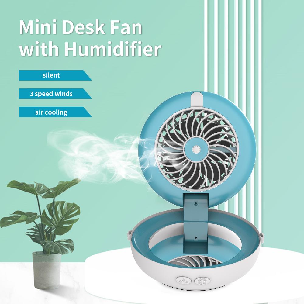 Quạt mini tích điện cầm tay nhỏ gọn 3 chế độ