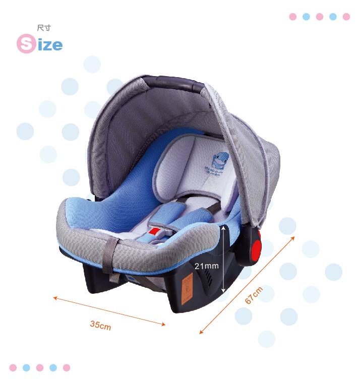 NÔI XÁCH TAY , GHẾ NGỒI Ô TÔ CHO BÉ SƠ SINH KU6031 - KUKU