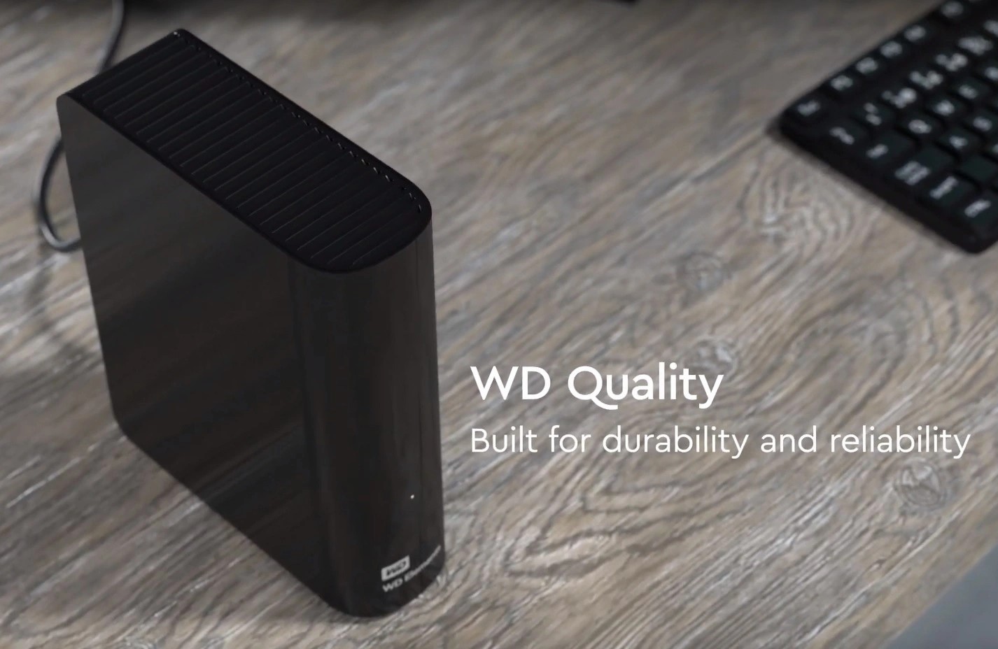 Ổ Cứng Di Động WD Elements Desktop 4TB 3.5 USB 3.0 - WDBBKG0040HBK-SESN - Hàng Chính Hãng