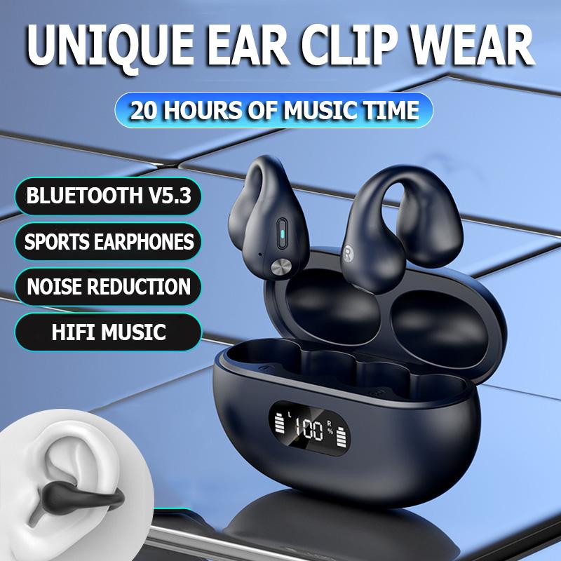 Dây dẫn xương Bluetooth 5.3 Tai nghe tai nghe Sport