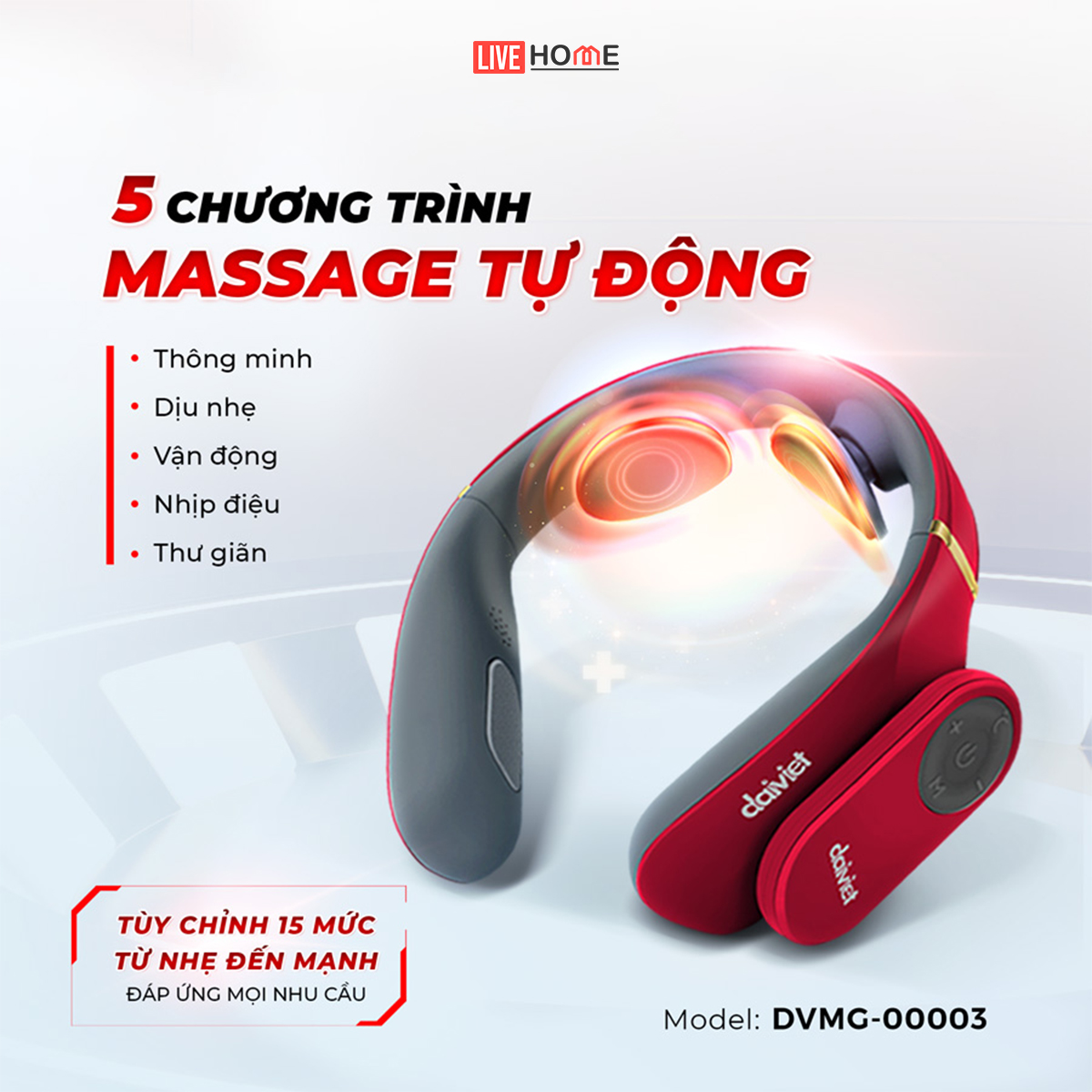 Máy Massage Cổ Xung Điện Đại Việt DVMG-00003