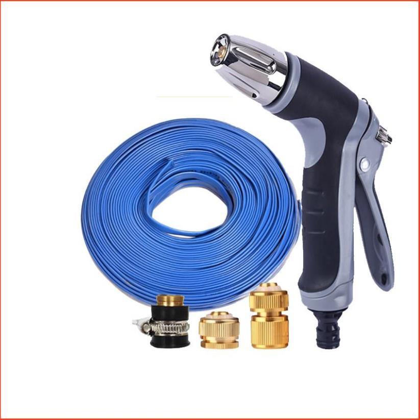 Vòi phun xịt rửa xe, tưới cây chuyên nghiệp 15m 206817 (cút đồng nối đồng)
