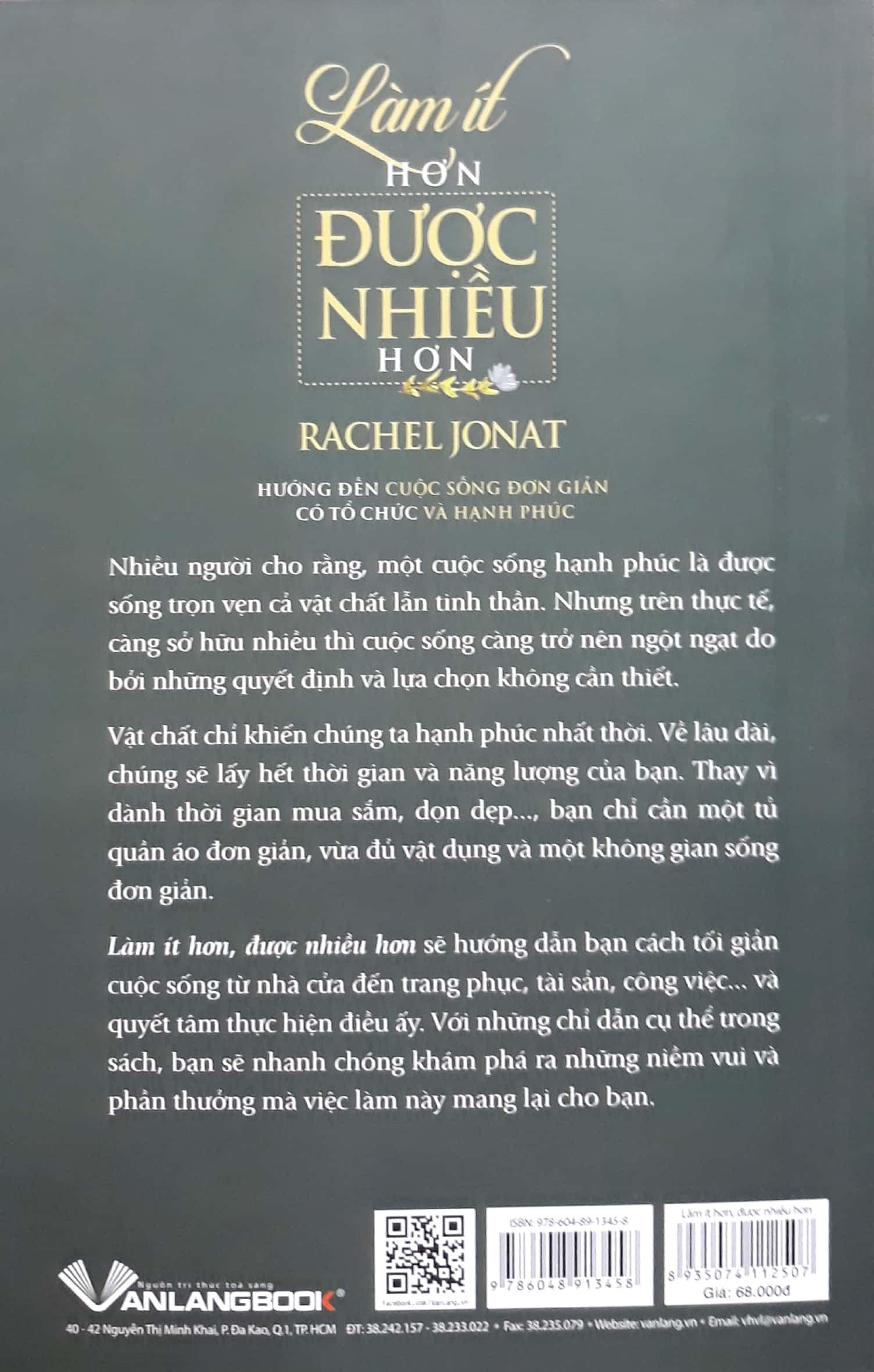 Làm Ít Hơn Được Nhiều Hơn