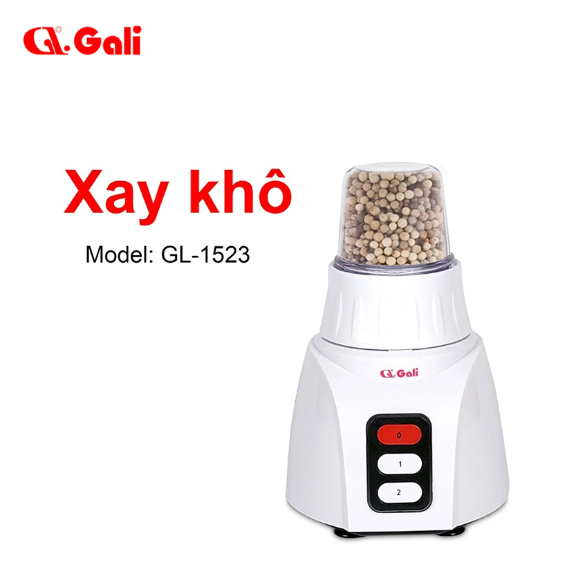 Máy xay sinh tố 3 cối Gali GL-1523 - Hàng chính hãng