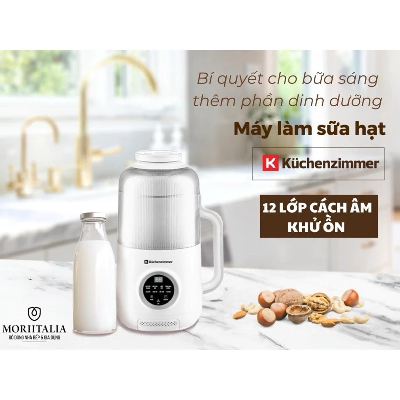 Máy Làm Sữa Hạt Kuchenzimmer 1.2 L - 012423 - Hàng chính hãng