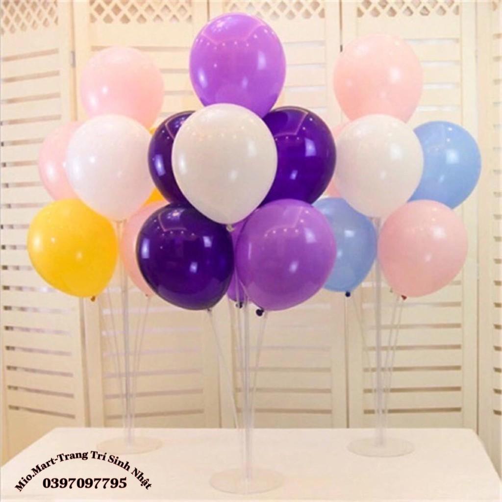 Trụ Gắn Bóng 70Cm 7 Nhánh Trang Trí Tiệc Sinh Nhật Trong Suốt Tiện Lợi BB06