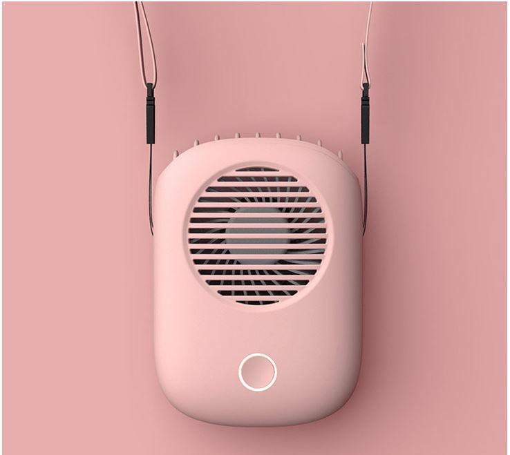 Quạt đeo cổ tích điện siêu mát, 3 chế độ hoạt động 10h liên tục