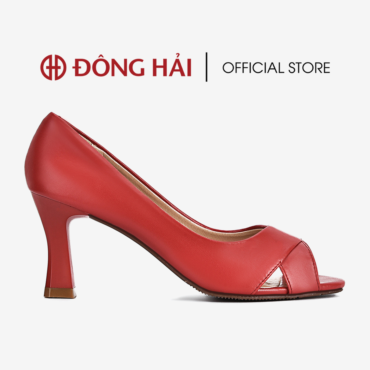 Giày cao gót hở mũi Đông Hải - G81G7