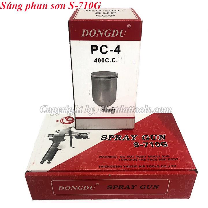 Súng phun sơn S-710G cao cấp-Bảo hành 6 tháng