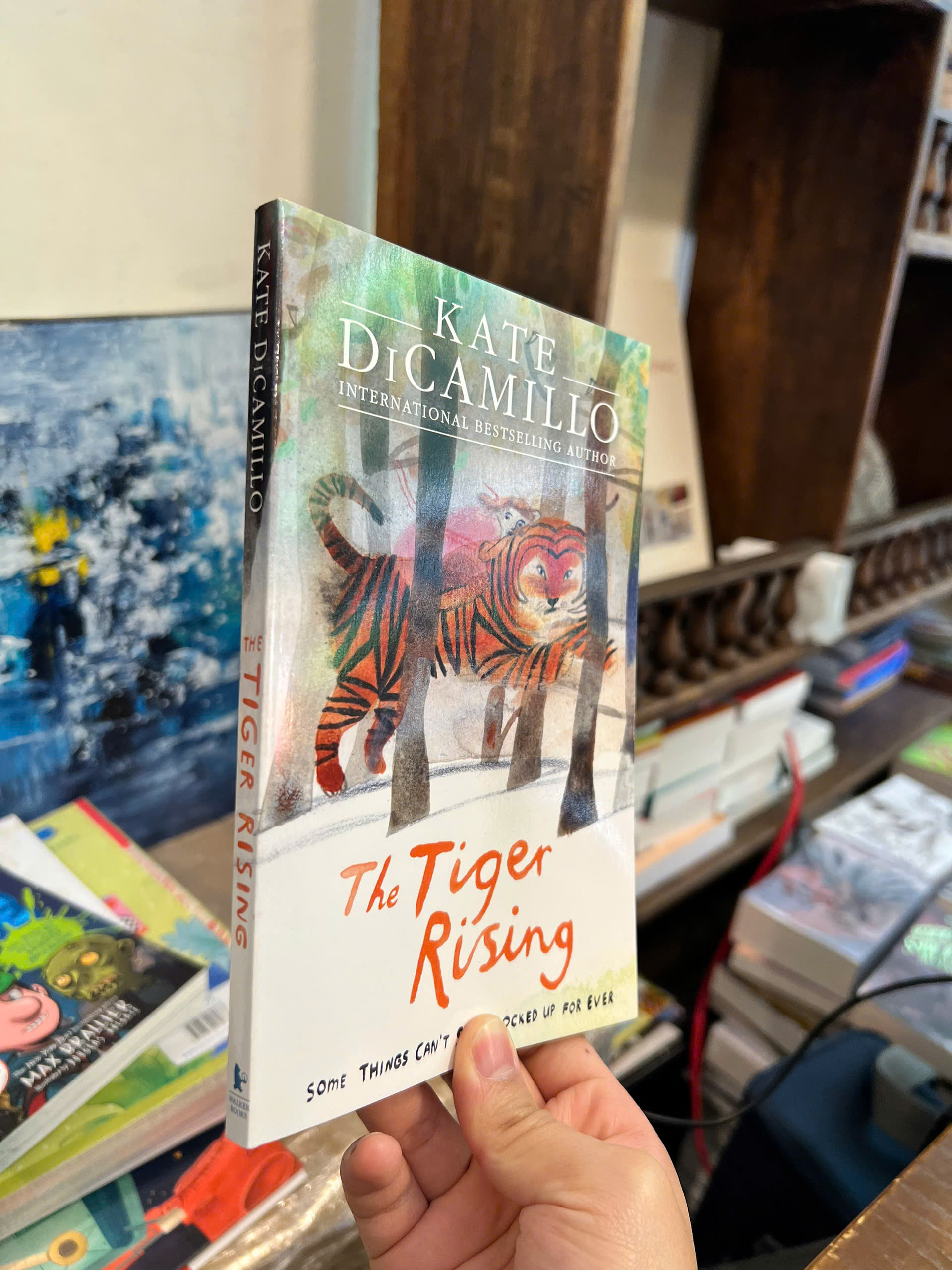 Sách - The Tiger Rising by Kate DiCamillo | Childrens Fiction / Ngoại văn Thiếu nhi Nhập khẩu UK