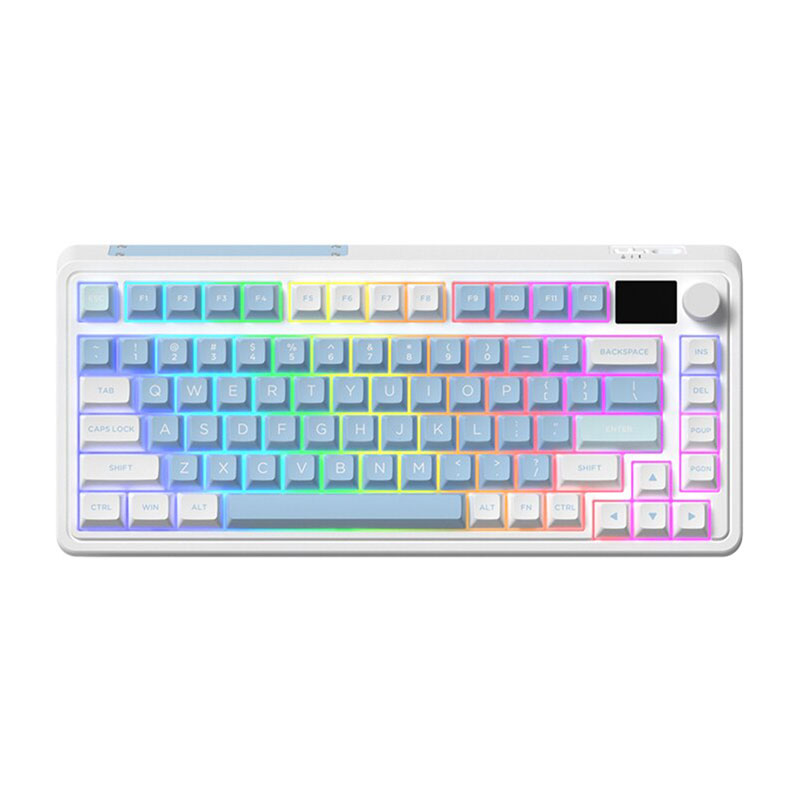 Bàn phím cơ FL-Esports CMK75SAM Lake Placid Blue/Desert Grey