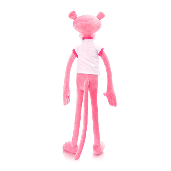 Gấu Bông Báo Hồng Pink Panther Mặc Áo Gb86 (Tặng 1 Móc Khóa Dây Da Pu Đính Đá Lấp Lánh Màu Ngẫu Nhiên)