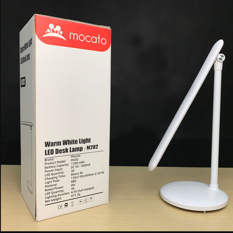 Đèn Học Chống Cận Mocato Light M202 Trắng